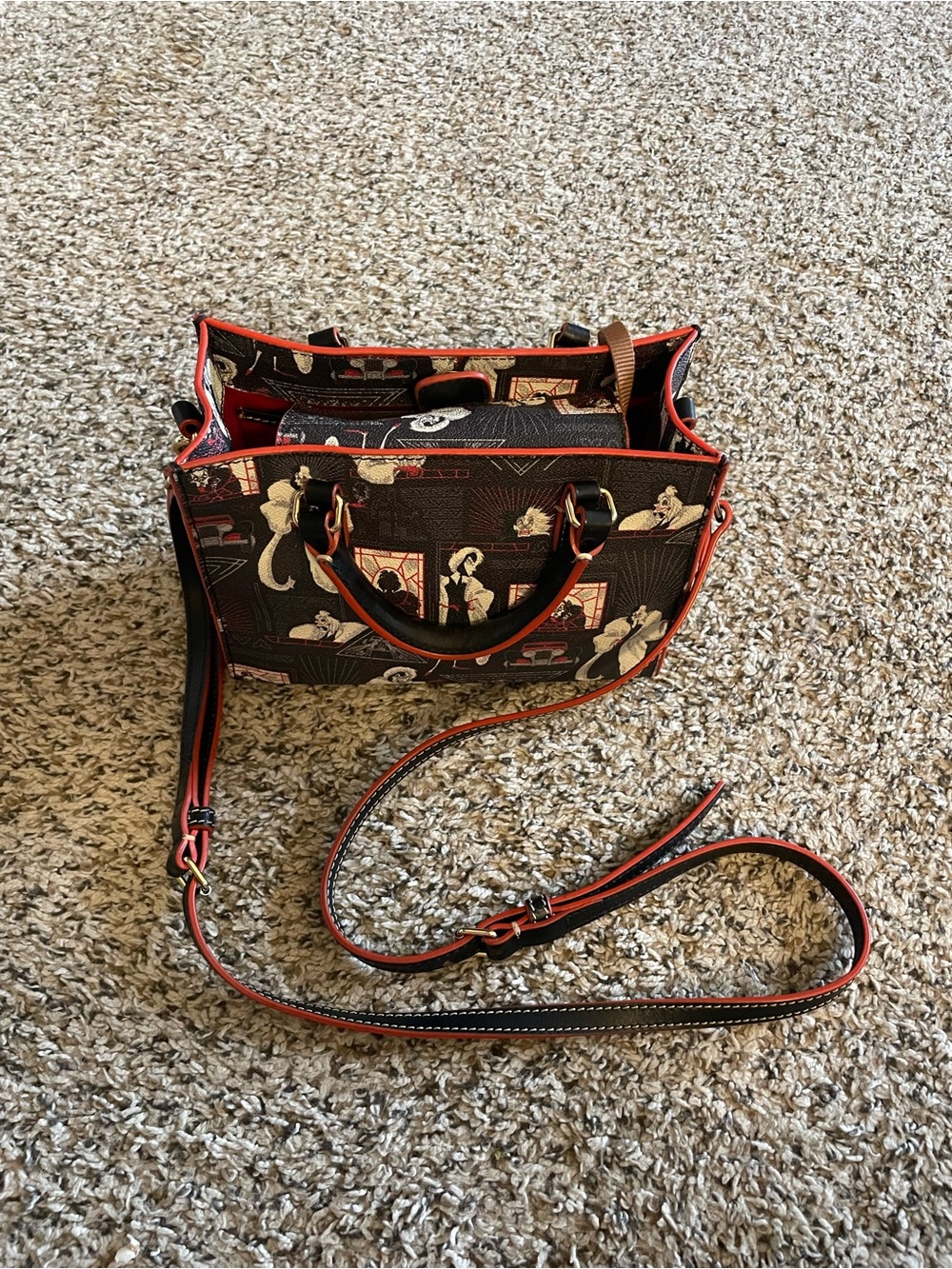 Disney Cruella MIni Tote by Dooney & Bourke